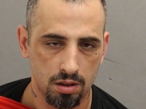Derek DeSousa 34, of Toronto, faces numerous charges in connection with a hit-and-run that injured a toddler and two women in Scarborough on Oct. 13, 2019. (Toronto Police handout)