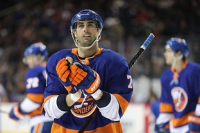 Jordan Eberle of the New York Islanders. (Photo by Abbie Parr/Getty Images)