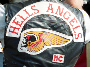 The Hells Angels Motorcycle Club logo is pictured in this undated file photo.