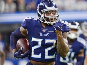 Tennessee Titans running back Derrick Henry. (THOMAS J. RUSSO/USA TODAY Sports files)
