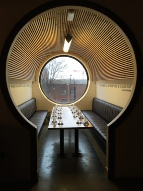 A tasting room at Teeling Whiskey in Dublin. (Jane Stevenson/Toronto Sun)