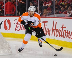 James Van Riemsdyk of the Philadelphia Flyers. (Photo by Derek Leung/Getty Images)