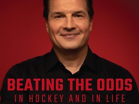 Former NHLer Eddie Olczyk's book, Beating The Odds In Hockey And In Life.