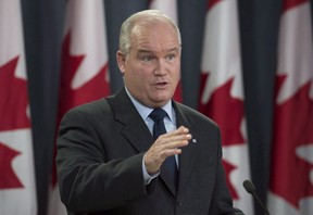 Conservative MP Erin O’Toole speaks during a news conference on Wednesday, Oct. 11, 2017, in Ottawa. (THE CANADIAN PRESS/Adrian Wyld)
