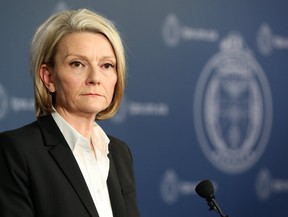 Toronto Police Homicide Det.-Sgt. Susan Gomes on Friday, Jan. 26, 2018. (Dave Abel/Toronto Sun/Postmedia Network)