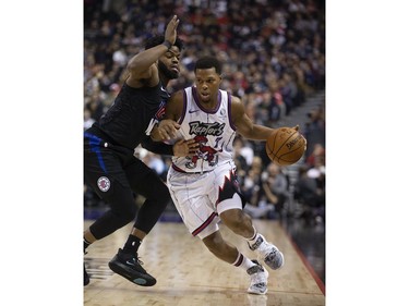 Raptors  Kyle Lowry in action as the Raptors take on the  L.A. Clippers  in Toronto, Ont. on Wednesday December 11, 2019.