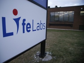 LifeLabs office on Tuesday