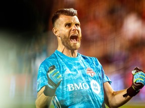 Toronto FC goalkeeper Quentin Westberg signed a new deal with the club on Friday. (USA TODAY SPORTS)