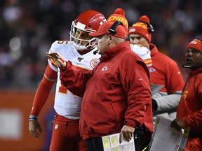Patrick Mahomes has an 8-0 TD-INT ratio in his two playoff games and has lost just four times on the road in his Chiefs career despite scoring an average of 38.5 points in those defeats. K.C. head coach Andy Reid is 23-4 with his teams coming off a bye week.  Getty Images