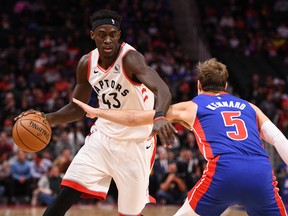 Toronto Raptors forward Pascal Siakam returned to practice this week. (USA TODAY SPORTS)