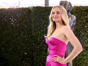 Sophie Turner attends the 26th Annual Screen Actors Guild Awards at The Shrine Auditorium on Jan. 19, 2020 in Los Angeles, Calif.