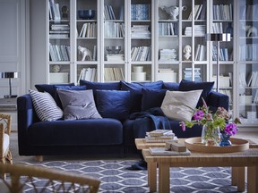 IKEA is excited about Classic Blue releasing a full line of new products including the STOCKHOLM sofa.