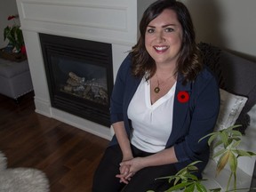 Kate Graham wants to be leader of the Ontario Liberal Party. She was photographed in London, Ont. on Tuesday October 29, 2019.  (Postmedia Network photo)