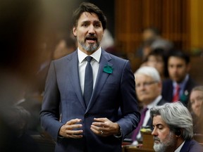 Prime Minister Justin Trudeau speaks during question period on Jan. 29, 2020. (Reuters)