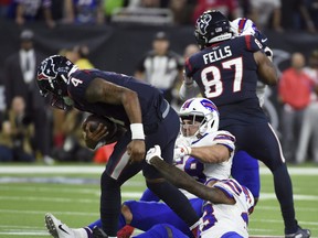 Deshaun Watson, Houston Texans earn wild overtime win over Buffalo Bills in  AFC Wild Card contest 