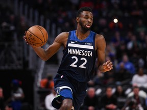 After starting the season so hot, Timberwolves guard Andrew Wiggins is trying to find his form once again.  Tim Fuller-USA TODAY Sports
