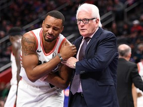 Raptors’ Norman Powell injured his shoulder on Dec. 18 in Detroit. It looks like he will return night against the Spurs.  USA TODAY