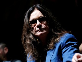 Ozzy Osbourne attends a news conference at the Hollywood Palladium in Los Angeles, U.S., May 12, 2016.   REUTERS/Mario Anzuoni