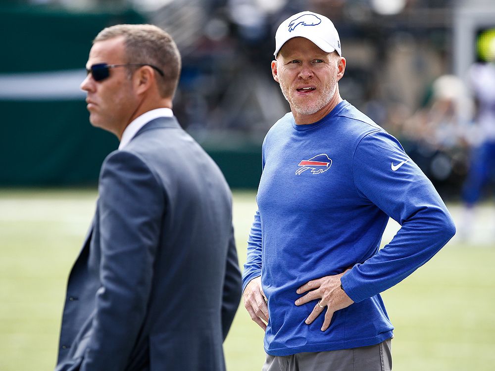 Buffalo Bills reward success of GM Beane and coach McDermott with