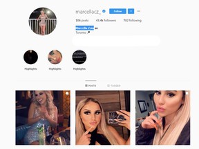 Chair Girl Marcella Zoia has received a verified badge on Instagram to ensure that it's indeed her. (Instagram)
