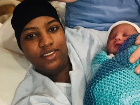 Baby Mohammed was Toronto's first baby of 2020, born just seconds after the stroke of midnight at Humber River Hospital