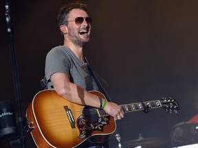 Eric Church performs during Pepsi's Rock The South Festival - Day 2 in Heritage Park on June 2, 2018 in Cullman, Ala. (Rick Diamond/Getty Images for Rock the South Festival)