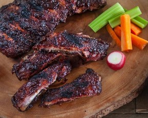 Dad’s Smoky Maple Ribs. (Photo courtesy of Napoleon.com)