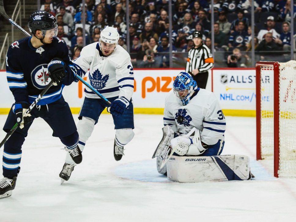 Maple Leafs take advantage of depleted Jets squad in dominating win - The  Globe and Mail