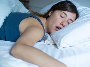 A study says people who snore -- such as those suffering from obstructive sleep apnea (OSA) -- may also have an increased risk of cancer.