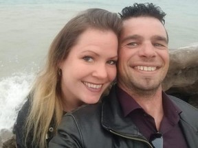 Police and family members are seeking answers in the December murder of Jeffrey Johnson, seen here with his wife Christine Garrett.