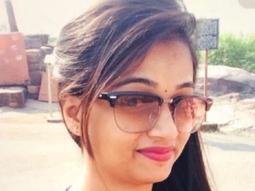 Heeral Patel, 28, of Toronto, disappeared from the area of Islington and Steeles Ave. on Saturday, Jan. 11, 2020, and she was found slain in a Brampton green space two days later. (Toronto Police handout)