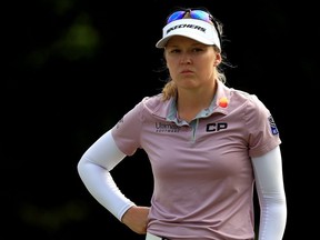 Brooke Henderson looks on during the second round of the LPGA Gainbridge at Boca Rio in Boca Raton, Florida. (Getty Images)