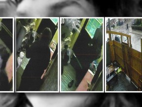 Images of missing woman Holly Ellsworth-Clark near her Hamilton home on January 11 at 4:00 p.m
