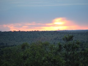The sun sets over the Serengeti. (IAN SHANTZ/TORONTO SUN)