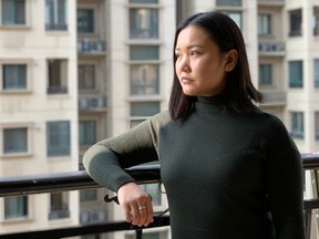 Toronto resident Debbie Lu, 28, in Wuhan, China on Saturday, February 1 2020. Lu is stranded in Wuhan and isn't being permitted passage out of the country on Canadian evacuation flights because she holds permanent resident status in Canada, not citizenship.