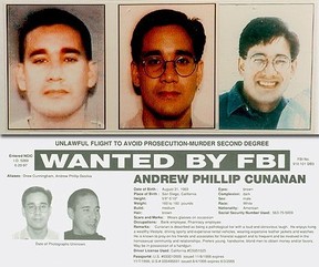 ANDREW CUNANAN. FBI