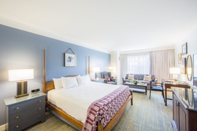 Williamsburg Lodge provides a modern retreat in a colonial setting. (Colonial Williamsburg Foundation)