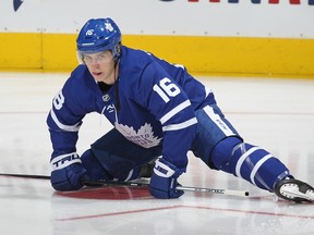 Maple Leafs winger Mitch Marner is excited about being voted into the NHL all-star game by fans. (Claus Andersen/Getty Images)