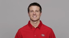 San Francisco 49ers passing-game coordinator Mike LaFleur. (San Francisco 49ers photo)