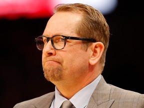 Toronto Raptors head coach Nick Nurse. (KEVIN C. COX/Getty Images)