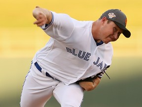 Pitcher Nate Pearson delivers during the 2018 Arizona Fall League All-Star Game in Surprise, Ariz. Pearson, the Blue Jays’ first-round pick in 2017, will have a chance to strut his stuff at the MLB level during spring training. (GETTY IMAGES)