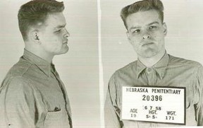 Death row bound Charles Starkweather.