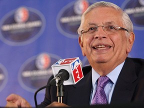 Former NBA Commissioner David Stern died January 1 at age 77. (Getty images)