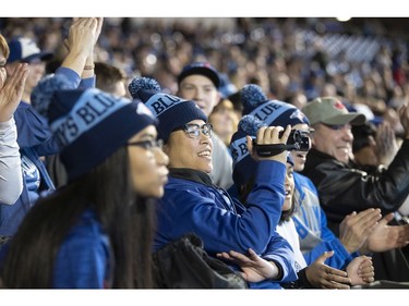 The Toronto Blue Jays' introduced their new look uniform today at JaysFest as Blue Jay  fans enjoyed the carnival atmosphere in a re-imagined Rogers Centre  in Toronto, Ont. on Saturday January 18, 2020. Stan Behal/Toronto Sun/Postmedia Network