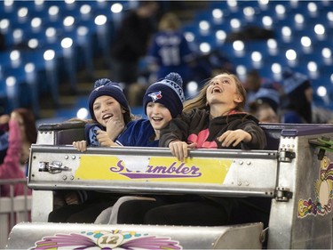 The Toronto Blue Jays' introduced their new look uniform today at JaysFest as Blue Jay  fans enjoyed the carnival atmosphere in a re-imagined Rogers Centre  in Toronto, Ont. on Saturday January 18, 2020. Stan Behal/Toronto Sun/Postmedia Network
