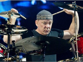 Neil Peart - Rush drummer, Jan. 7, 2020.