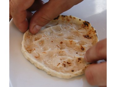 A finished tortilla at the Grand Fiesta Americana Los Cabos All Inclusive Golf & Spa in Cabo San Lucas, Mexico on Wednesday November 20, 2019. Veronica Henri/Toronto Sun/Postmedia Network