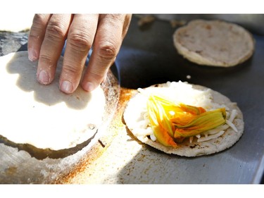 Freshly made tortillas are stuffed with ingredients of your choice at the Grand Fiesta Americana Los Cabos All Inclusive Golf & Spa in Cabo San Lucas, Mexico on Wednesday November 20, 2019. Veronica Henri/Toronto Sun/Postmedia Network