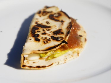 A finished tortilla at the Grand Fiesta Americana Los Cabos All Inclusive Golf & Spa in Cabo San Lucas, Mexico on Wednesday November 20, 2019. Veronica Henri/Toronto Sun/Postmedia Network