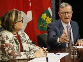 Dr. David Williams, Chief Medical Officer of Health, and Dr. Barbara Yaffe, Associate Chief Medical Officer of Health, provide updates on the province's ongoing response to the coronavirus on Thursday January 30, 2020.